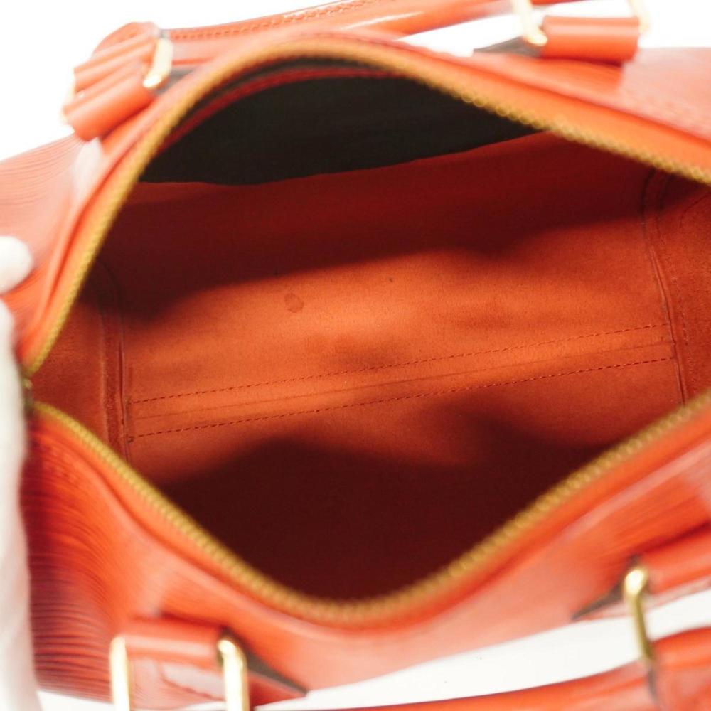 Louis Vuitton Red Epi Leather Speedy Satchel - Picture 4 of 16